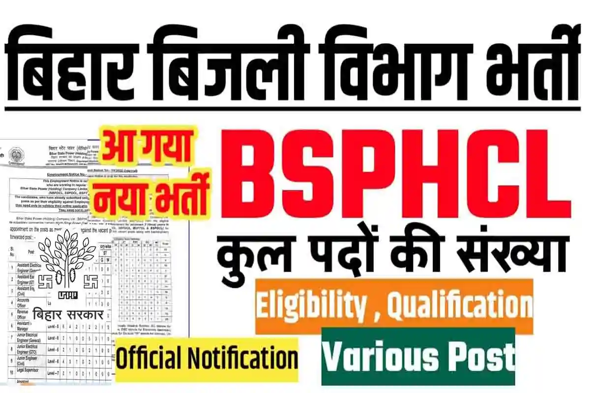 BSPHCL Recruitment 2024: (Recruitment, Vacancy, Admit Card Download, Application Fee, Apply Date, Direct Link, Last Date, Exam Date, Documents, Answer Key, Syllabus, Subjects, Hall Ticket, Application, Official Notification, Official Website, How to download, pdf, Form pdf)