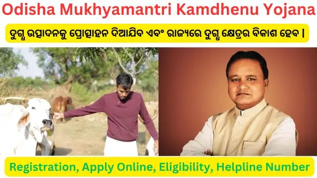 Kamdhenu Yojana Odisha Apply Online 2024: (Status 2024 Beneficiary, Apply Online, Official Website, Helpline Number, List, How to Apply, Status, Registration, Eligibility, Documents, Form pdf)