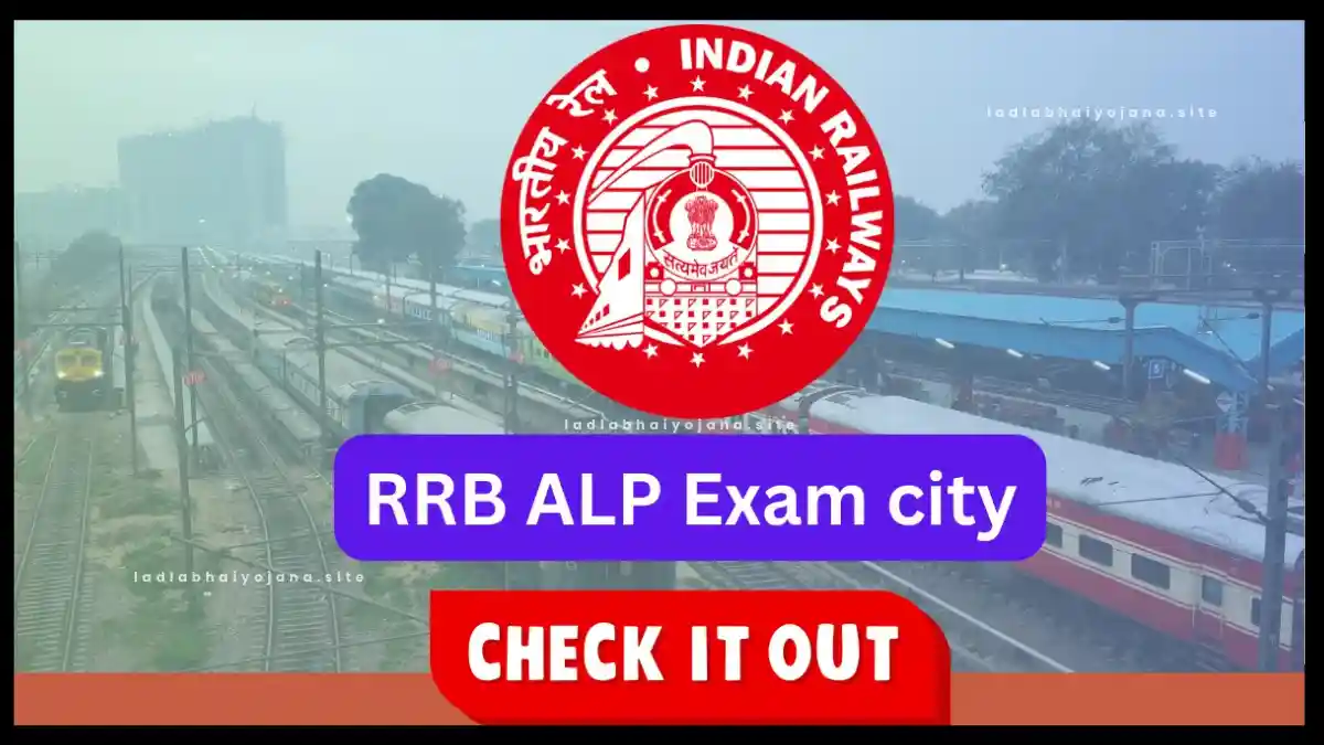 RRB ALP Exam City Intimation Slip